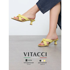 Сабо VITACCI, размер 37, желтый
