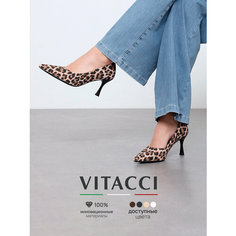 Туфли VITACCI, размер 39, коричневый