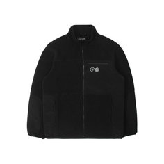 Толстовка Purple Mountain Observatory SHERPA ZIP THRU, размер 50, , black