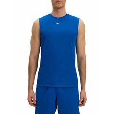 Майка спортивная Reebok Id Train Slvls Tech Tee, размер M INT, голубой