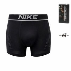 Трусы NIKE Elite Micro, размер L, Black / Grey Heather