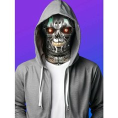 Маска Робот 3D, карнавальная маска Bsd Group