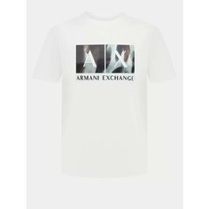 Футболка Armani Exchange, размер L, белый