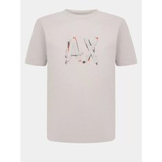 Футболка Armani Exchange, размер M, бежевый