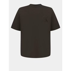 Футболка Armani Exchange, размер M, коричневый