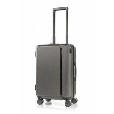 Чемодан Samsonite, 40 л, размер S, matte graphite