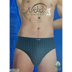 Трусы Nickdar, комплект из 3 шт., размер 48, черный, мультиколор
