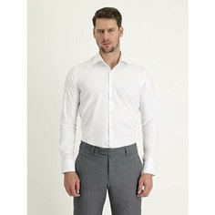 Рубашка Mario Machado Slim Fit, размер M/S, белый