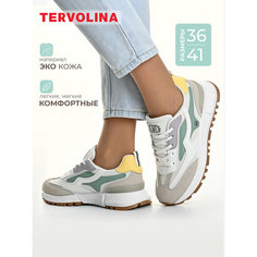 Кроссовки TERVOLINA, полнота 6 (RU)/ на среднюю стопу, размер 36, многоцветный