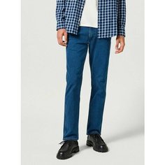 Джинсы зауженные Wrangler Greensboro, размер W38/L32, синий