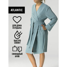 Халат Atlantic, размер S/M, голубой