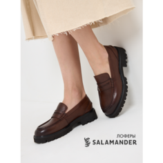 Туфли Salamander, размер 39, темно-коричневый