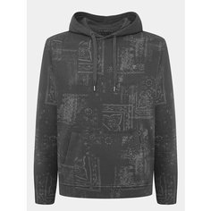Худи GUESS, размер M, , темно-серый