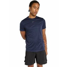 Футболка спортивная Reebok Id Train Ss Tech Tee, размер XS INT, cиний
