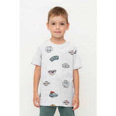 Футболка crockid КР 302594/св.серый меланж,ралли к546, размер 56/110, серый