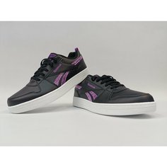 Кеды Reebok Royal Prime 2.0 K, размер 6,5 US, черный/фиолетовый/белый