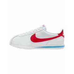 Кроссовки NIKE Cortez Classic Leather, полнота F, размер 5.5 US, белый