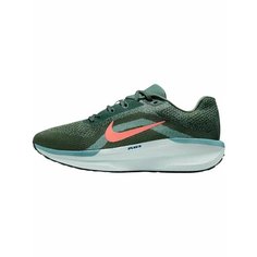 Кроссовки NIKE Winflo 11, полнота F, размер 9.5 US, серый