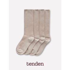 Носки TENDEN, комплект, 4 пары, размер 36-39