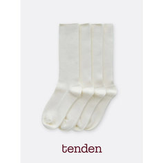 Носки TENDEN, комплект, 4 пары, размер 36-39