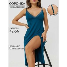 Сорочка Nik Nika Комфорт, размер 46, зеленый
