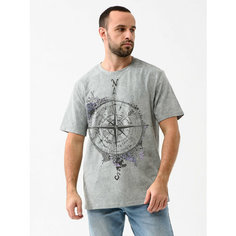 Футболка Оптима Трикотаж, размер 52, серый, серый