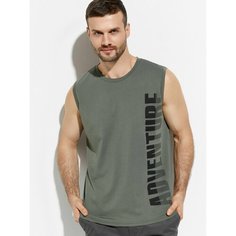 Майка спортивная BeGood Nature Shades, размер 48, хаки