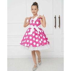 Платье стиляги, размер 36, малиновый Нет бренда