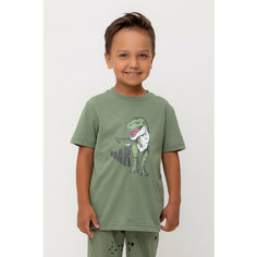Футболка crockid КР 302701/папоротник к540, размер 56/110, зеленый