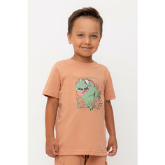 Футболка crockid КР 302701/пробковое дерево к540, размер 52/92, коричневый