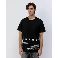 Футболка Gloria Jeans, размер M (48-50), черный