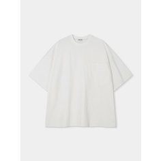 Футболка ANGLAN Double Pocket, размер One size, white