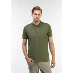Поло Carrera Jeans Cotton Piquet Polo Shirt With Contrasting Tipping, размер XL, зелёный
