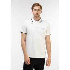 Поло Carrera Jeans Cotton Piquet Polo Shirt With Contrasting Tipping, размер 3XL, белый
