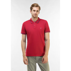 Поло Carrera Jeans Cotton Piquet Polo Shirt With Contrasting Tipping, размер M, красный