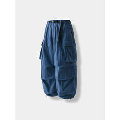 Брюки утеплённые ANGLAN CN Belt Cargo, размер One size, blue