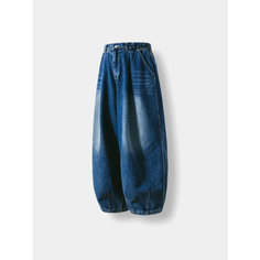 Брюки ANGLAN Tin Denim Washing, размер One size, blue