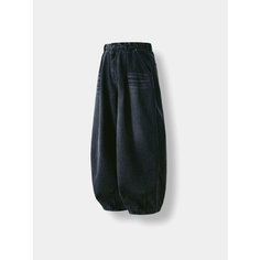 Брюки ANGLAN Tin Denim Washing, размер One size, black