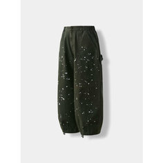 Брюки карго ANGLAN Double Fatigue Painting, размер One size, Khaki