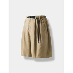 Шорты ANGLAN Twill Tuck Belt, размер One size, beige