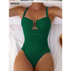 Купальник MOOCIE, размер 50, зелёный