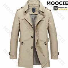 Плащ MOOCIE, размер 5XL, светлый хаки