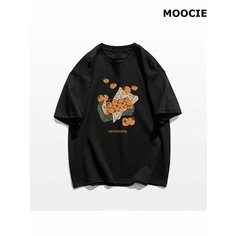 Футболка MOOCIE, размер 2XL, black/black