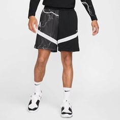 Шорты спортивные NIKE Ja Icon 6" Dri-FIT Basketball Shorts, размер M, черный, белый