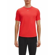 Футболка спортивная Reebok Running Ss Speedwick Tee, размер XXL INT, красный
