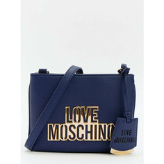 Сумка кросс-боди LOVE MOSCHINO, синий, фиолетовый