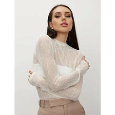 Лонгслив WONDERCLO, размер 40/XS, , молочный