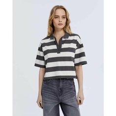 Кроп-топ Gloria Jeans, размер L (48-50), серый