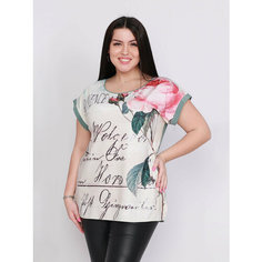 Футболка Fashion Margo, размер 64, зелёный