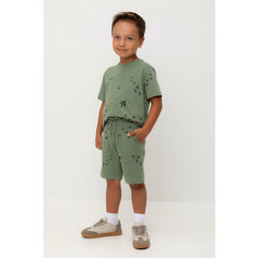Шорты crockid КР 400793/папоротник,следы динозавра к540, размер 52/92, зеленый